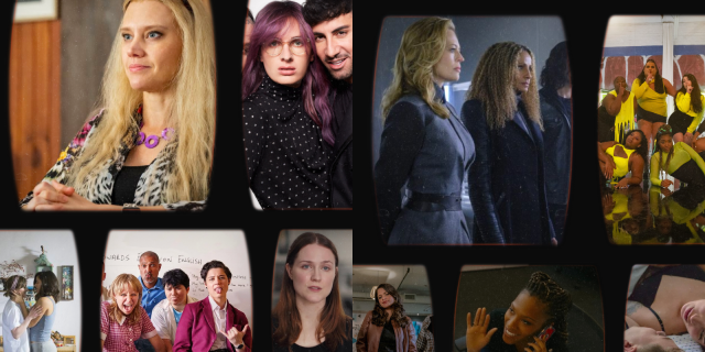 Feature Image showing: Joe vs. Carole, Queer Eye Germany, Star Trek Picard, Lizzo's Watch Out For the Big Grrrrrls, Casual, More Than This, Phoenix Rising, Charmed, Fresh, The Pleasure Principle