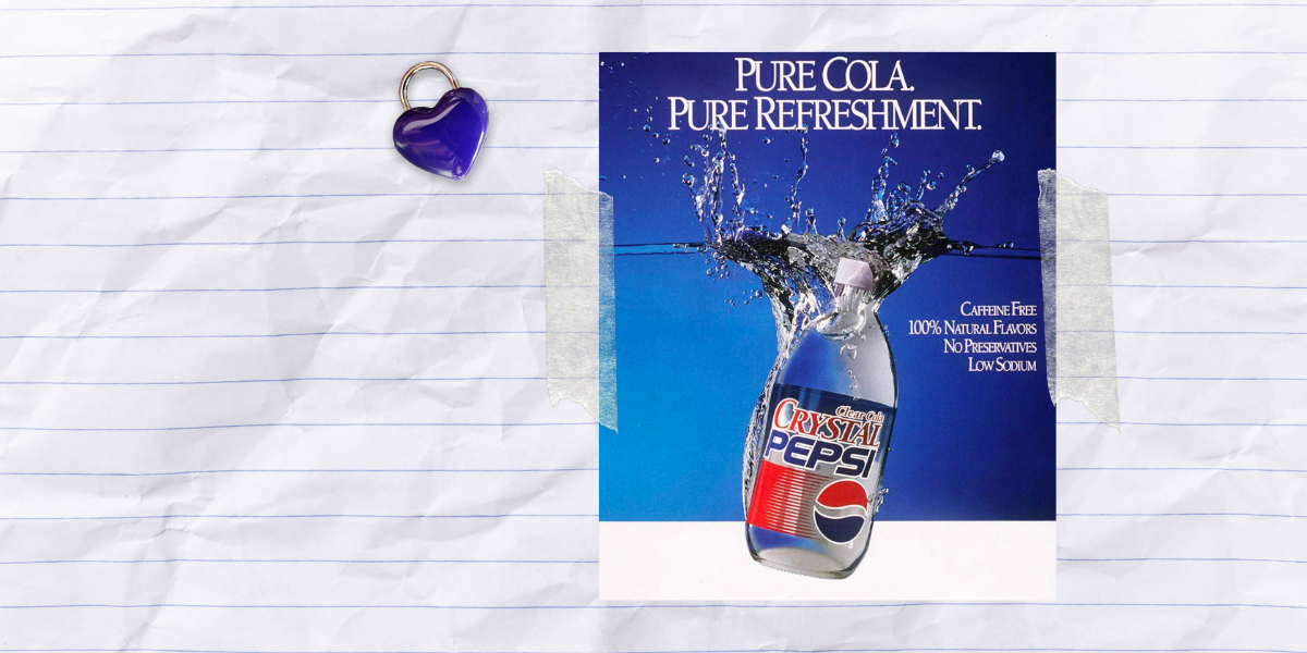 Crystal Clear Pepsi ad