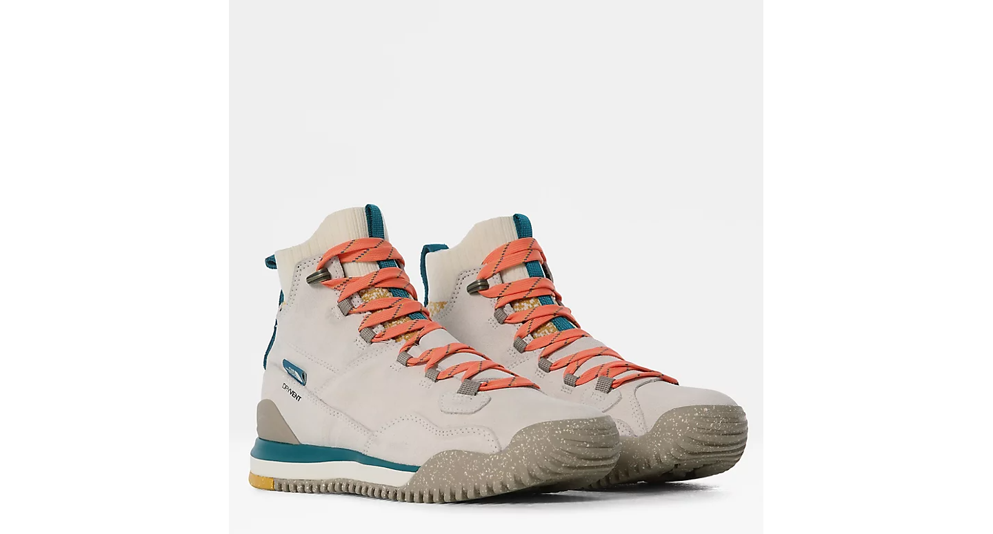 a pair of sporty boots