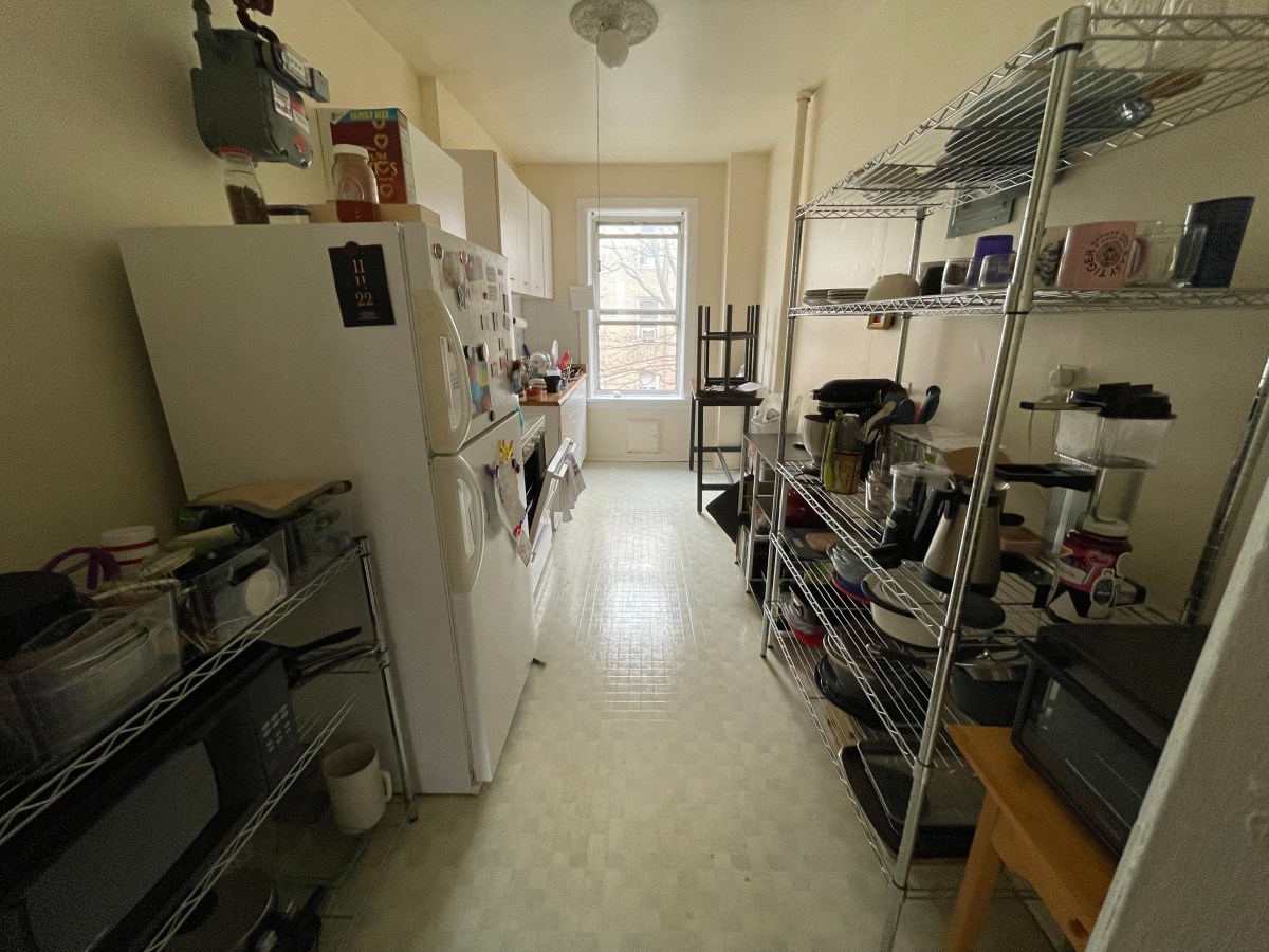 a sparkling clean kitchen