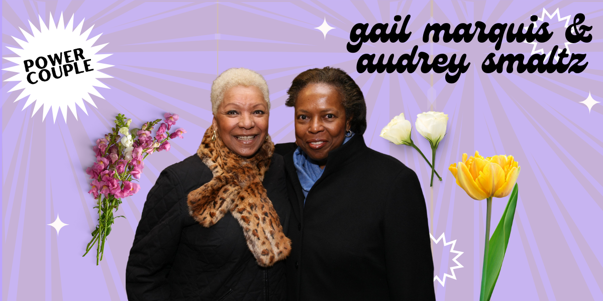 Gail Marquis and Audrey Smalls