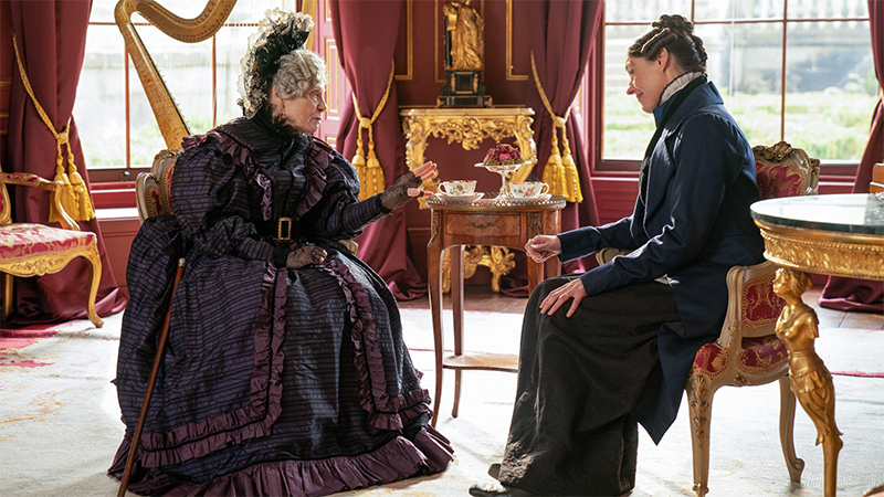 Gentleman Jack: Mrs. Rawson and Anne Lister take tea together