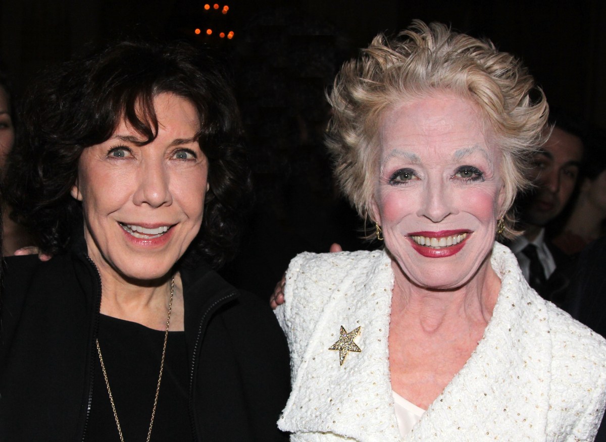 NEW YORK, NY - MARCH 07: Lily Tomlin and Holland Taylor attend the after party for the opening night of "Ann" at The Plaza Hotel on March 7, 2013 in New York City. (Photo by Bruce Glikas/FilmMagic)