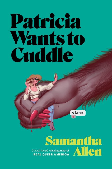 book cover for Patricia Wants to Cuddle by Samantha Allen