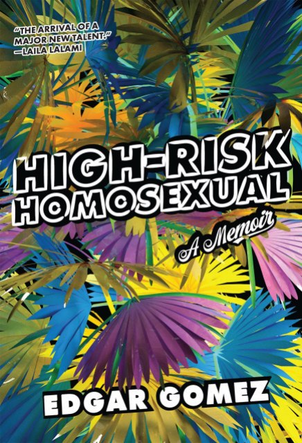 book cover for High-Risk Homosexual by Edgar Gomez