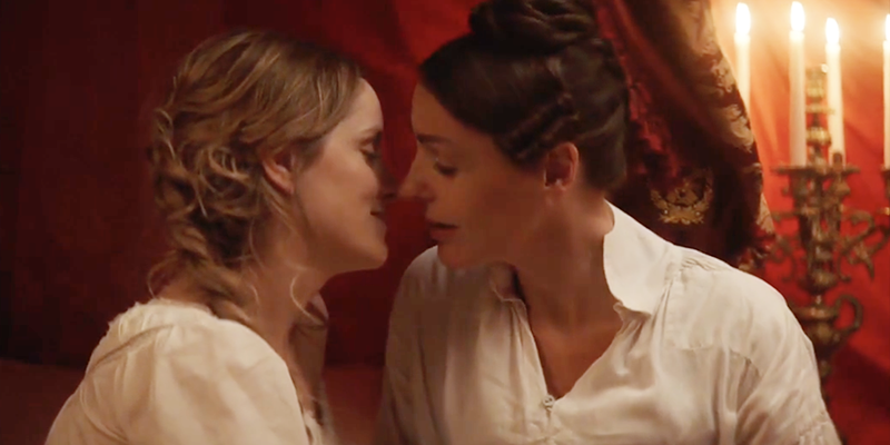 Gentleman Jack: Anne and Ann kiss in bed