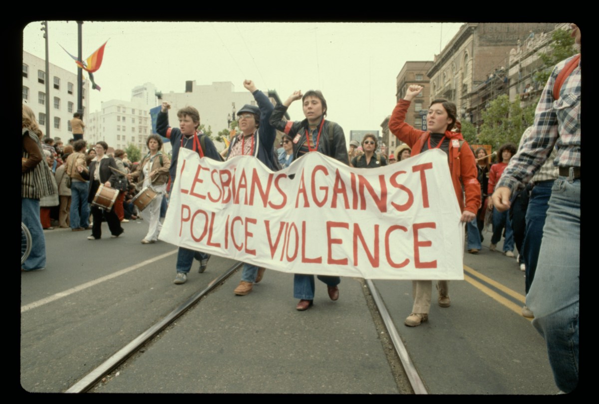 Lesbians Against Police Violence in Gay Freedom Day Parade