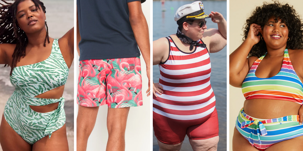 Queer Swimwear 2022: One Pieces, Bikinis, Shorts, and Cover-Ups