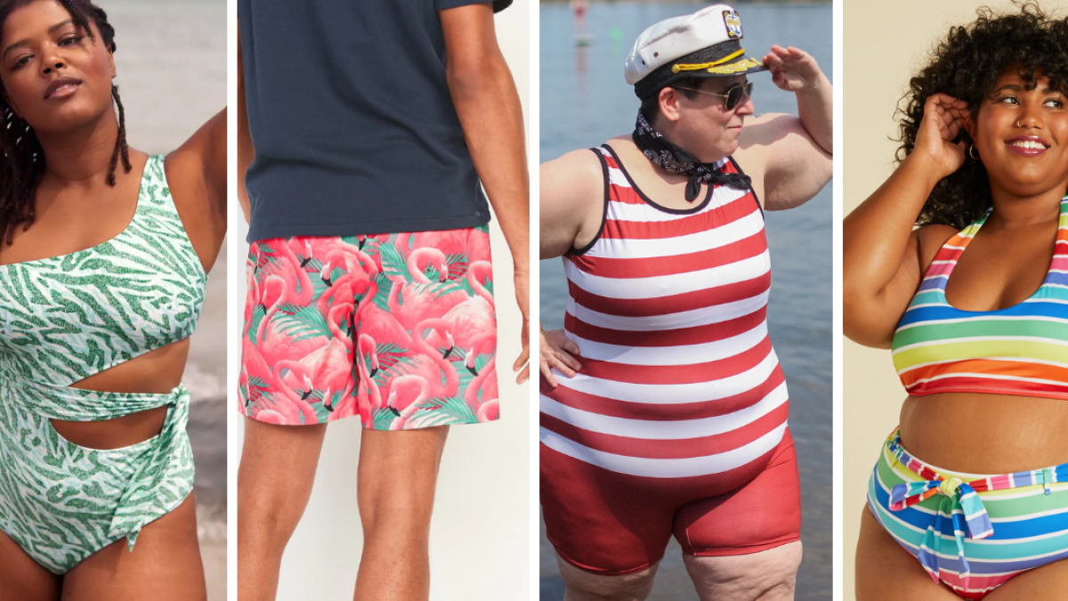 Queer Swimwear 2022 One Pieces, Bikinis, Shorts, and CoverUps