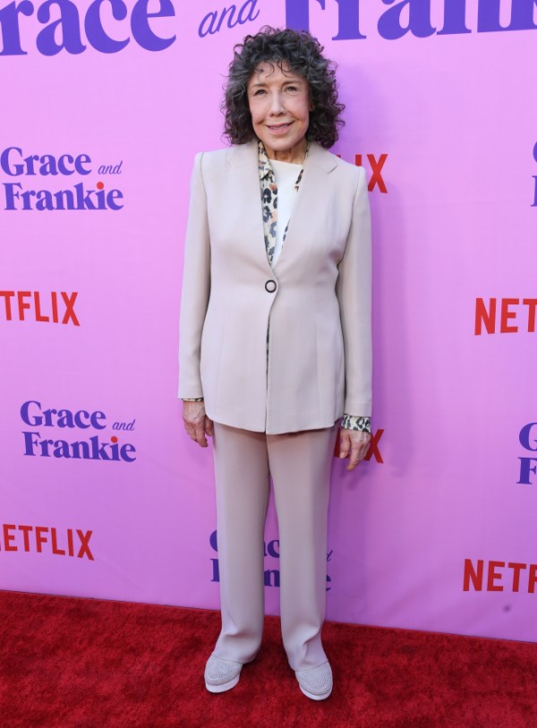 HOLLYWOOD, CALIFORNIA - APRIL 23: Lily Tomlin attends the Los Angeles Special FYC Event For Netflix's "Grace And Frankie" at NeueHouse Los Angeles on April 23, 2022 in Hollywood, California. (Photo by Jon Kopaloff/Getty Images,)