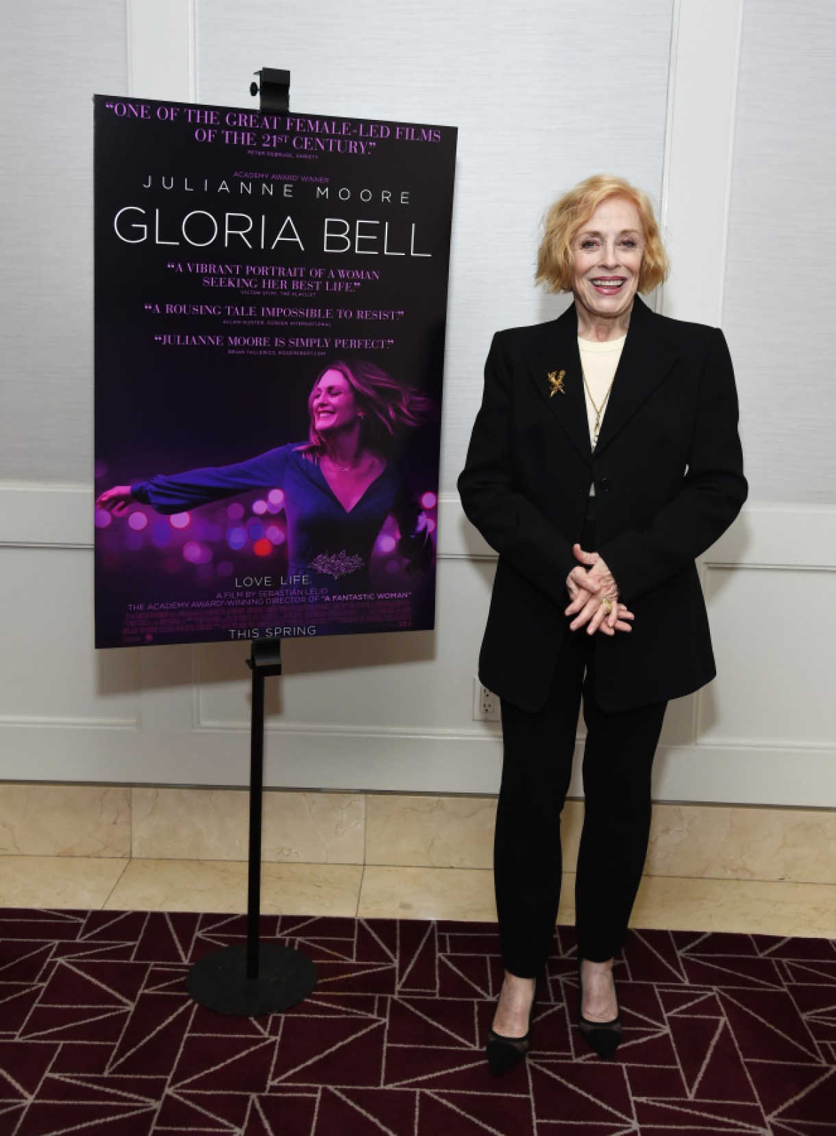 WEST HOLLYWOOD, CALIFORNIA - FEBRUARY 27: Holland Taylor attends a special screening of A24's "Gloria Bell" at The London West Hollywood on February 27, 2019 in West Hollywood, California. (Photo by Amanda Edwards/Getty Images)
