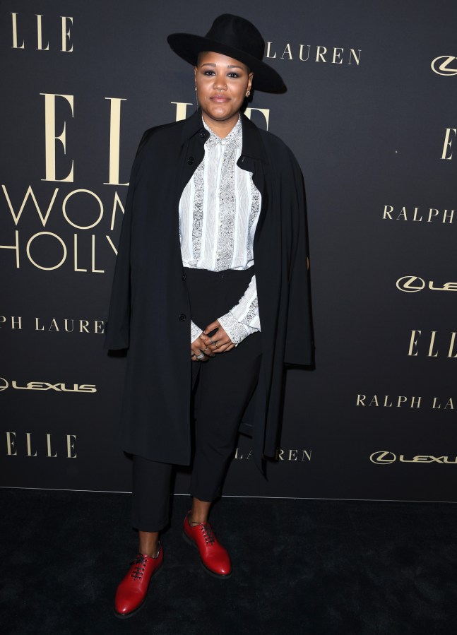 BEVERLY HILLS, CALIFORNIA - OCTOBER 14: Rahne Jones arrives at the 2019 ELLE Women In Hollywood at the Beverly Wilshire Four Seasons Hotel on October 14, 2019 in Beverly Hills, California. (Photo by Steve Granitz/WireImage)