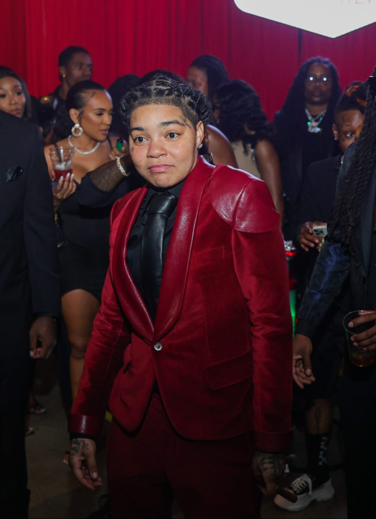 ATLANTA, GA - APRIL 2: Rapper Young M.A. attends Young M.A. Official Birthday Casino Soiree at DT Studio on April 2, 2022 in Atlanta, Georgia. (Photo by Prince Williams/Wireimage)