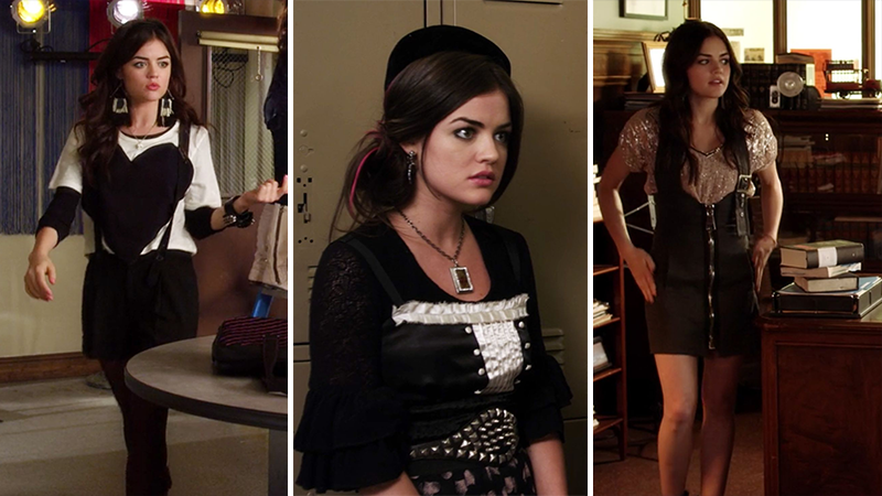 Aria in three unhinged outfits