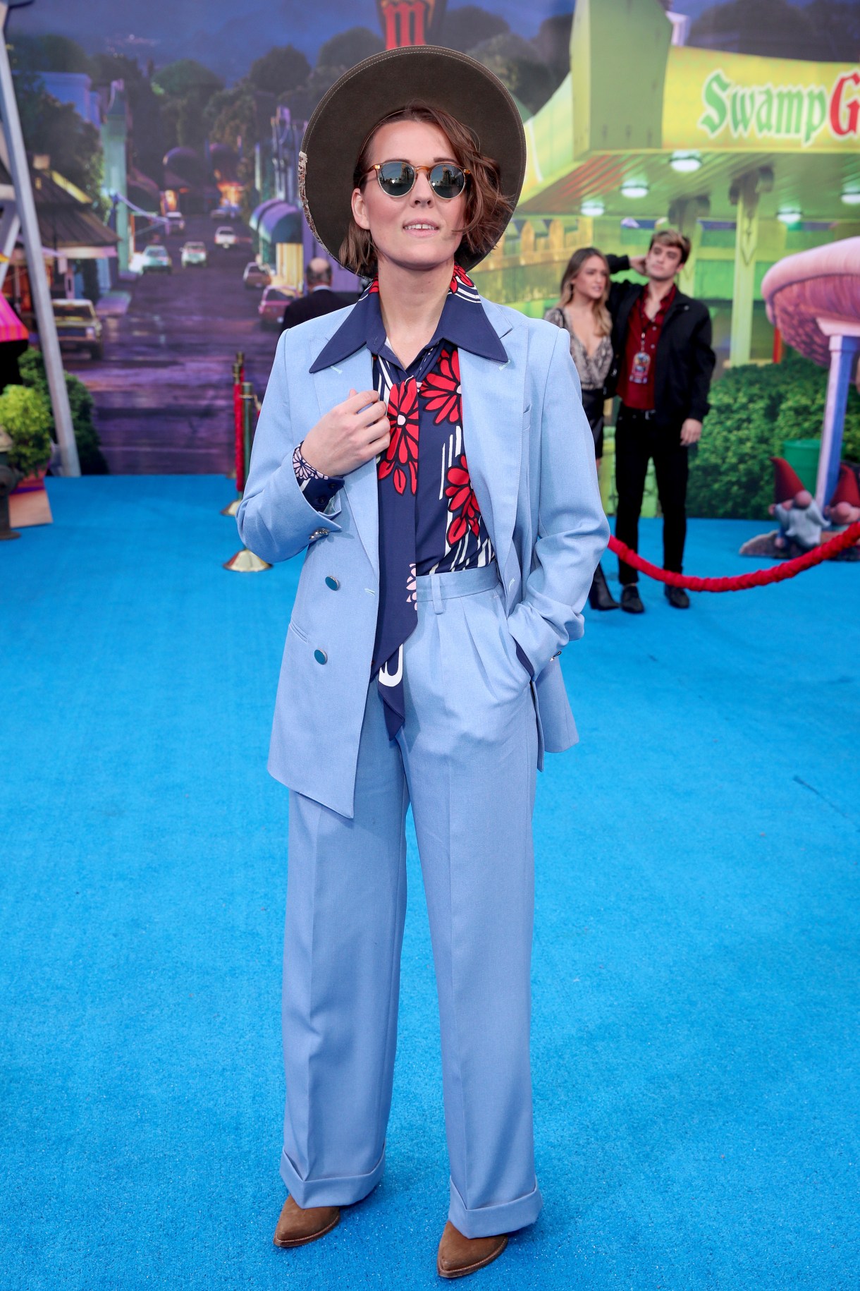 HOLLYWOOD, CALIFORNIA - FEBRUARY 18: Brandi Carlile attends the Premiere of Disney and Pixar's "Onward" on February 18, 2020 in Hollywood, California. (Photo by Rich Fury/Getty Images)