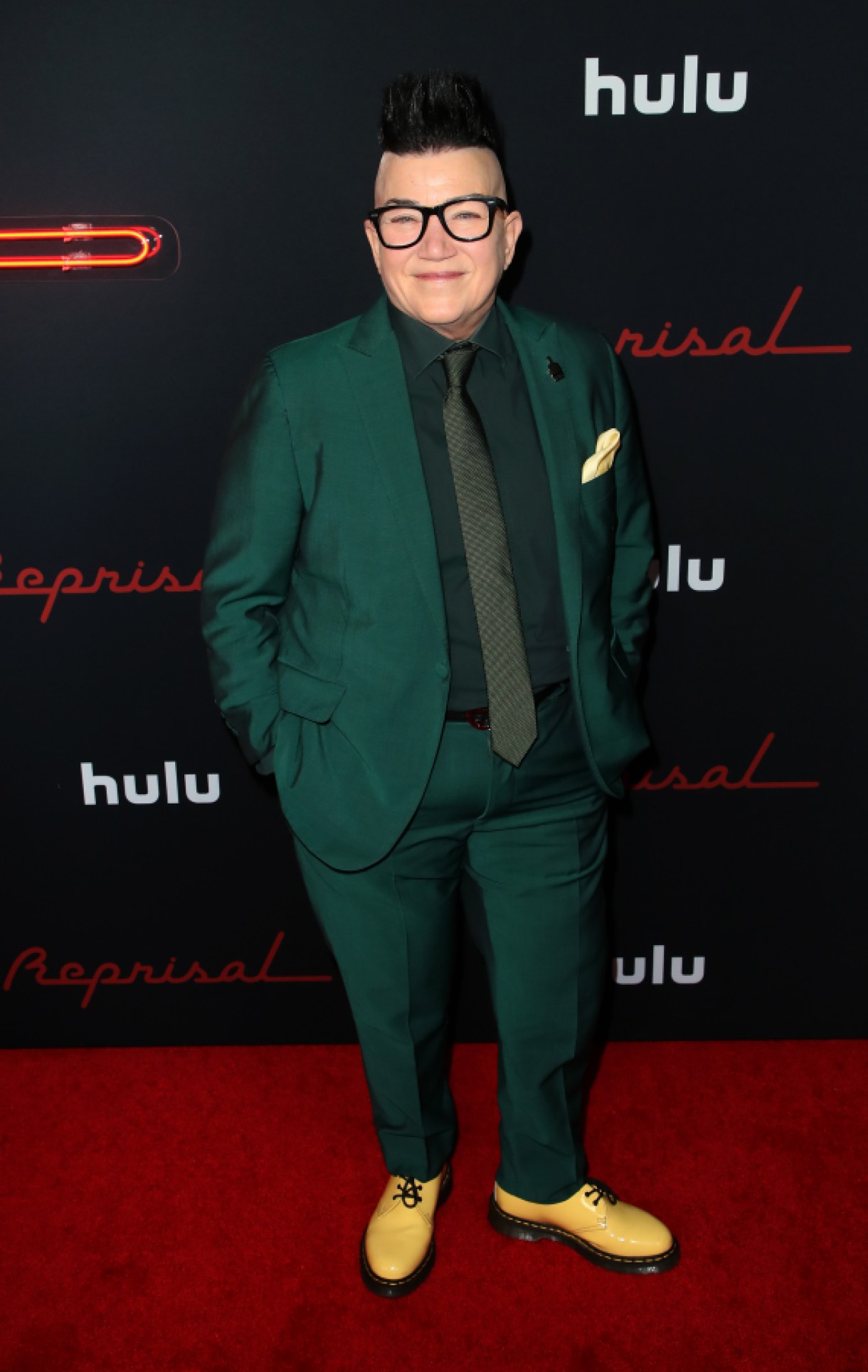HOLLYWOOD, CALIFORNIA - DECEMBER 05: Lea DeLaria attends the premiere of Hulu's "Reprisal" Season One at ArcLight Cinemas on December 05, 2019 in Hollywood, California. (Photo by David Livingston/Getty Images)