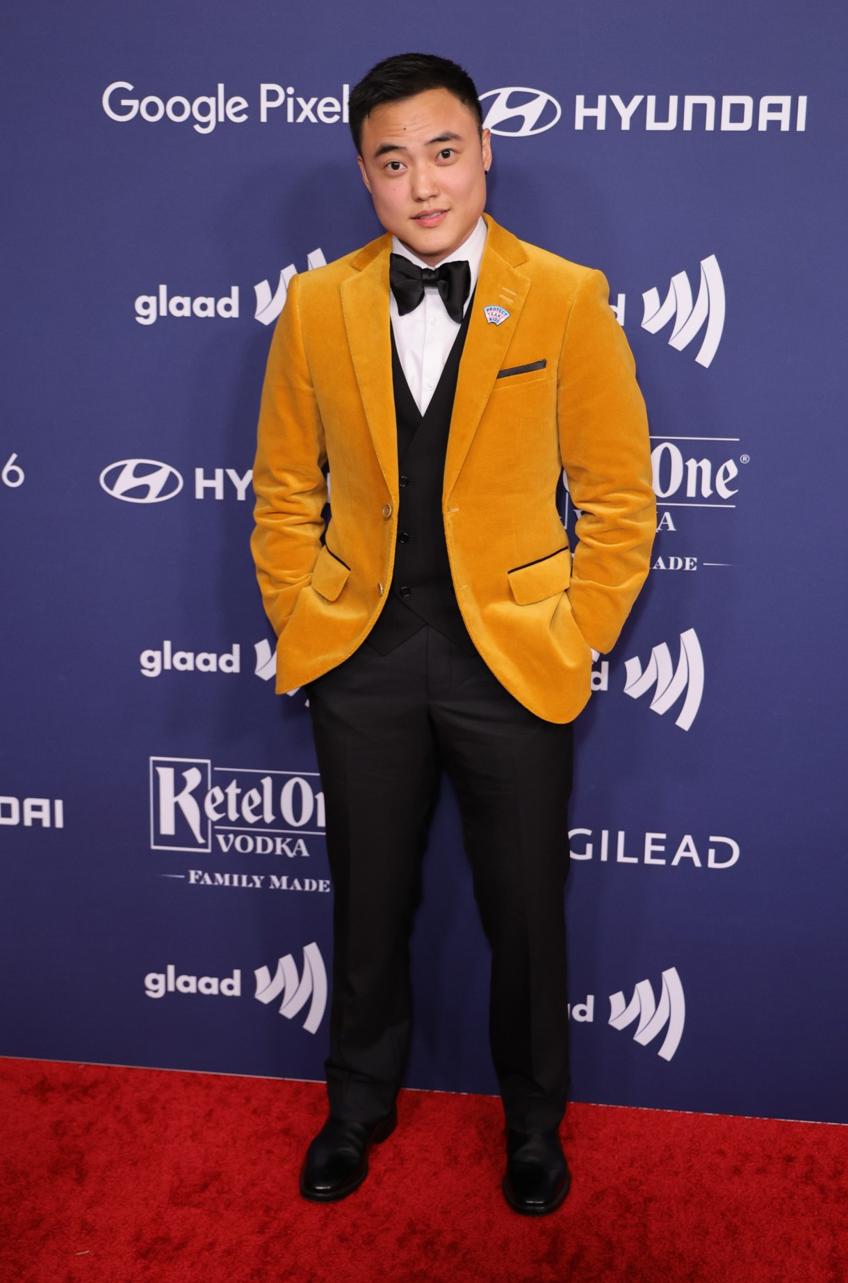 Leo Sheng attends the 33rd Annual GLAAD Media Awards on April 02, 2022 in Beverly Hills, California. (Photo by Momodu Mansaray/WireImage,)