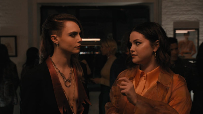 Alice looks hungrily at Mabel while she talks