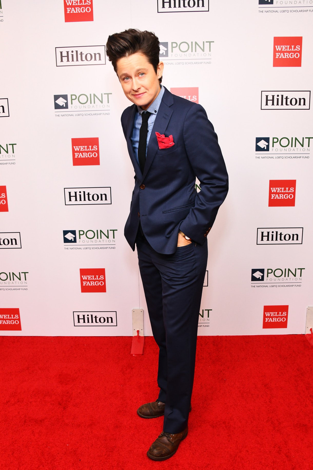 BEVERLY HILLS, CALIFORNIA - OCTOBER 12: River Butcher attends Point Honors Los Angeles 2019, Benefitting Point Foundation at The Beverly Hilton Hotel on October 12, 2019 in Beverly Hills, California. (Photo by Araya Diaz/Getty Images for Point Foundation)