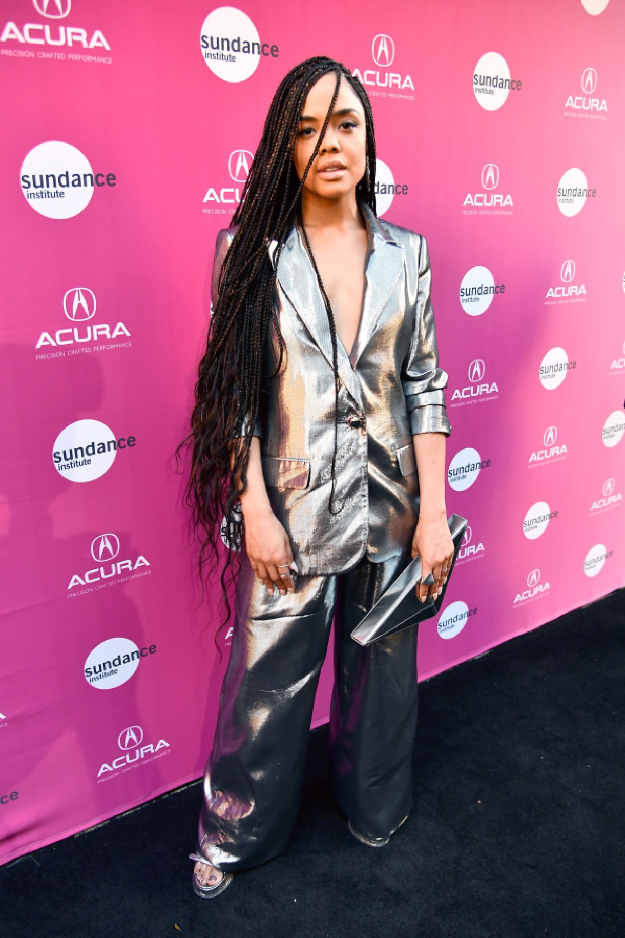 LOS ANGELES, CA - JUNE 14:  Tessa Thompson attends the Sundance Institute at Sundown Summer Benefit at the Ace Hotel on June 14, 2018 in Los Angeles, California.  (Photo by Frazer Harrison/Getty Images for Sundance Institute)