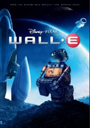the cover of wall-e with a robot on it