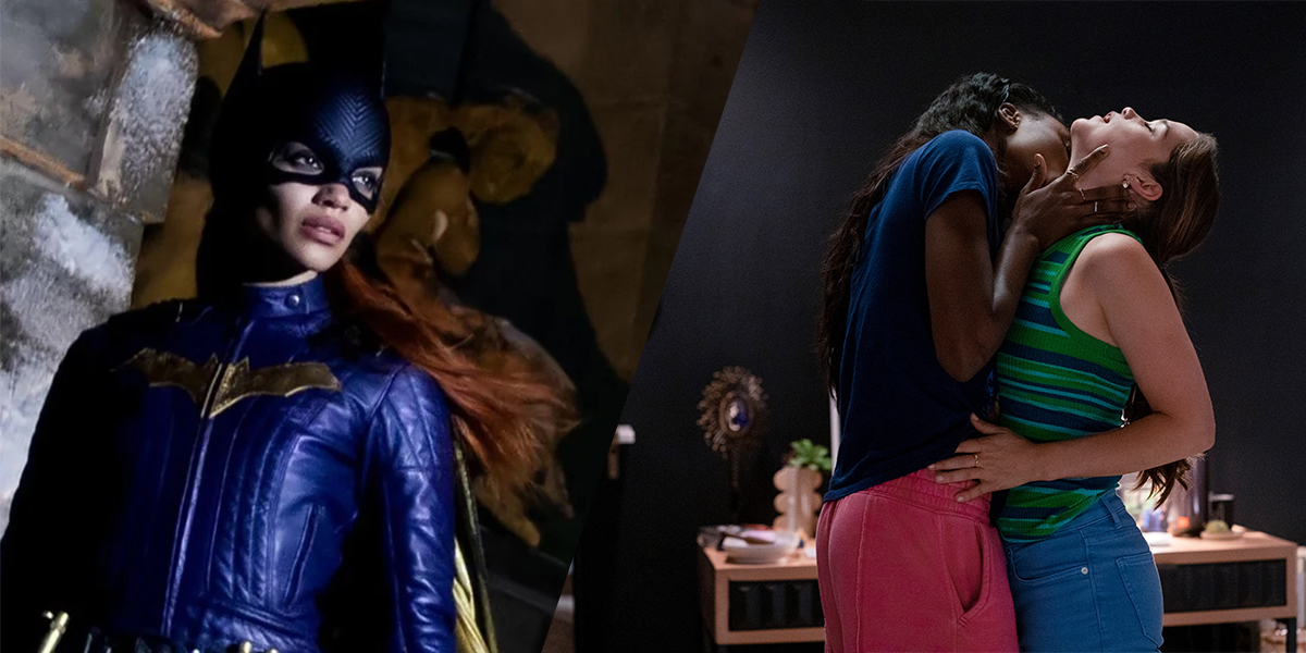 Batgirl on the left, the queer teens of First Kill on the right