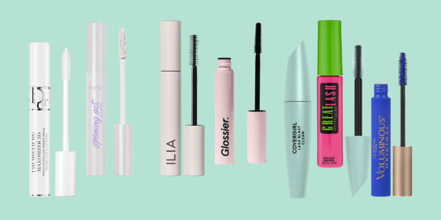 Several tubes of mascara and primer