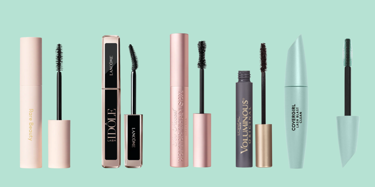 Five tubes of mascara