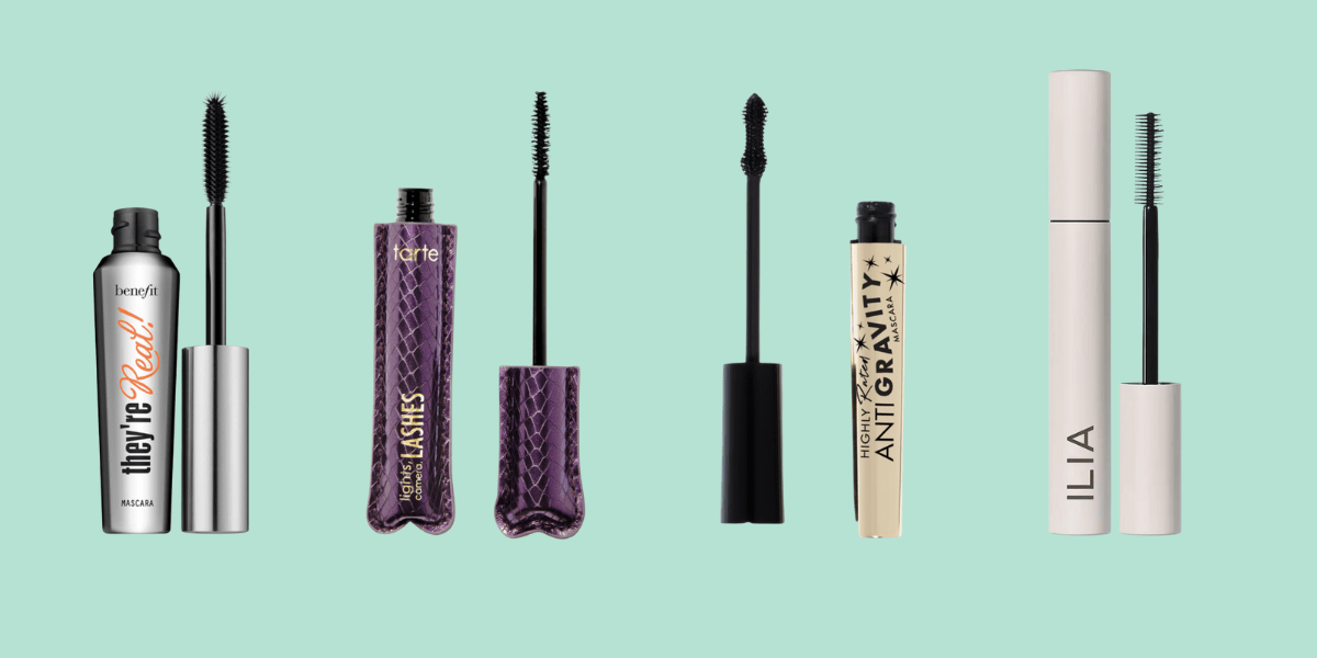 Four tubes of mascara