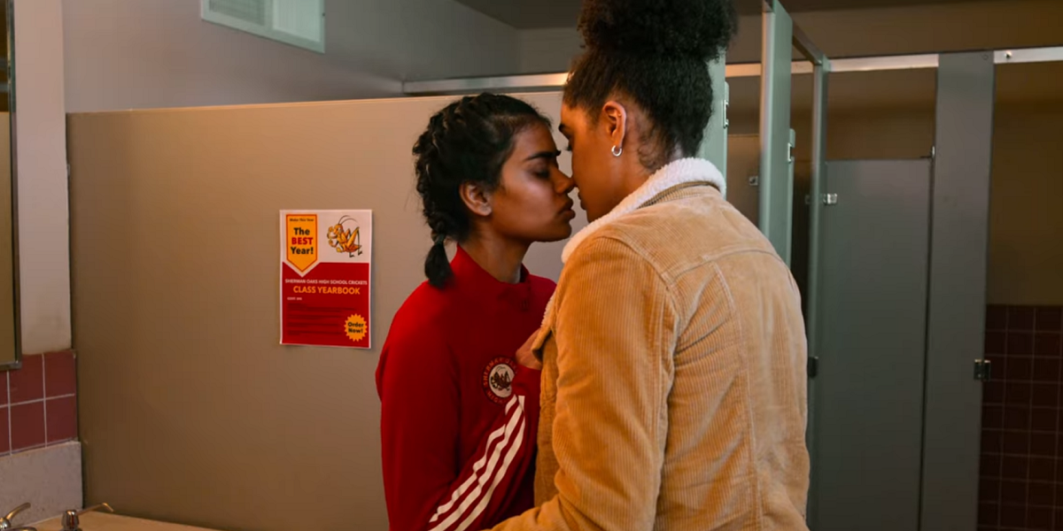 Never Have I Ever: Aneesa and Fabiola share a kiss