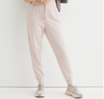 Pale pink pants