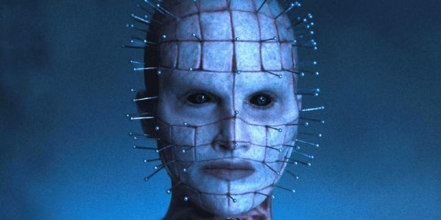 Jamie Clayton as Pinhead in the Hellraiser 2022 remake