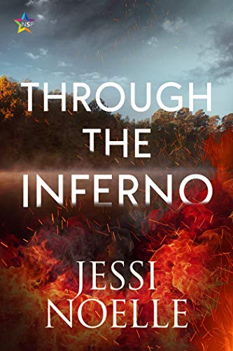 Through the Inferno by Jessi Noelle features trees with changing fall leaves on its cover
