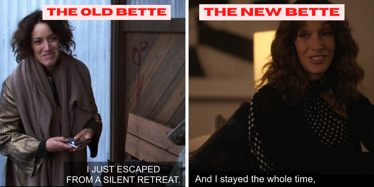 The Old Bette: "I just escaped a Silent Retreat" // The New Bette: "And I stayed the whole time."