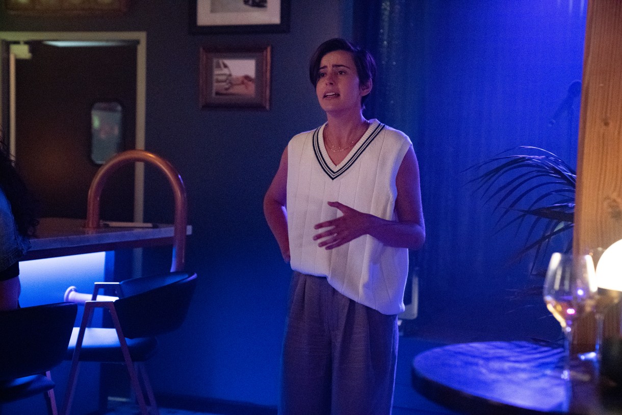 Jacqueline Toboni as Finley in THE L WORD: GENERATION Q, "Locked Out". Photo Credit: Nicole Wilder/SHOWTIME.