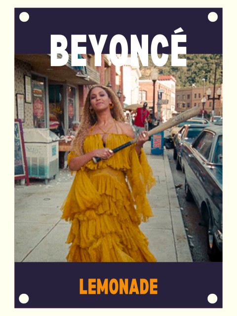 Beyoncé, Lemonade baseball card