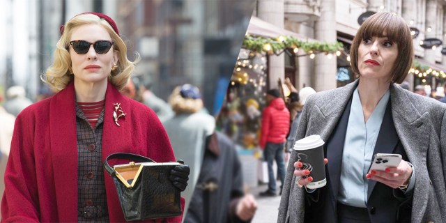 Cate Blanchett as Carol in Carol / Suranne Jones as Carole in Christmas Carole