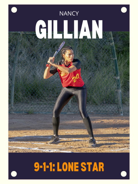 Nancy Gillian, 9-1-1: Lone Star baseball card