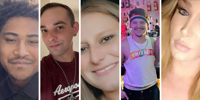 Colorado Springs Club Q victims: Raymond Green, Derrick Rump, Ashley Paugh, Daniel Davis Aston and Kelly Loving