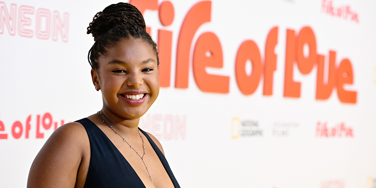 LOS ANGELES, CALIFORNIA - JUNE 27: Jordan Hull attends National Geographic Documentary Films' FIRE OF LOVE Los Angeles Premiere at the Academy Museum of Motion Pictures, Ted Mann Theater on June 27, 2022 in Los Angeles, California. FIRE OF LOVE opens in theaters July 6, 2022. (Photo by Charley Gallay/Getty Images for National Geographic Documentary Films)