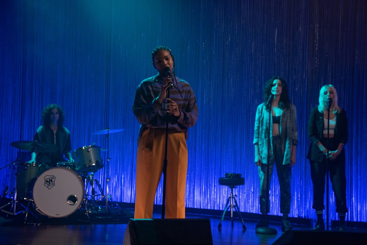 Quiet Before the Storm Carmen LoBue as Dre in THE L WORD: GENERATION Q, "Quiet Before the Storm". Photo Credit: Isabella Vosmikova/SHOWTIME.