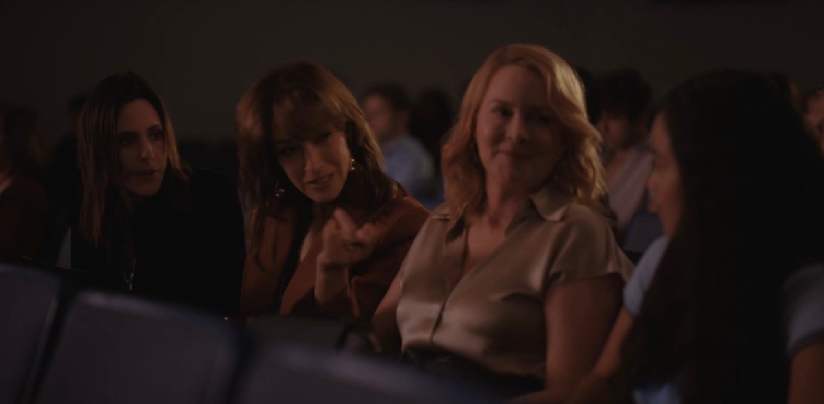 Shane, Bette and Tina in the theater