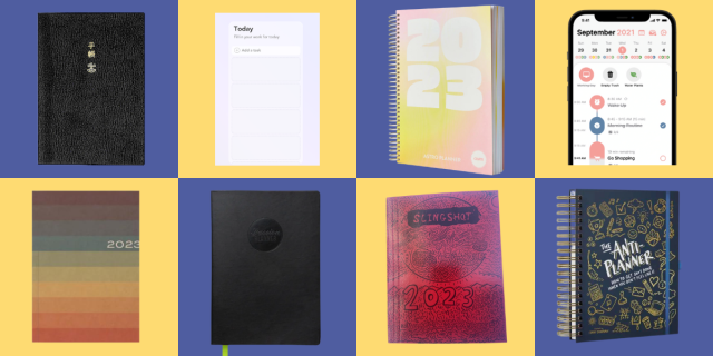 Eight 2023 planners