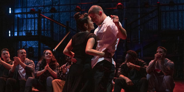Salma Hayek and Channing Tatum dance in Magic Mike's Last Dance