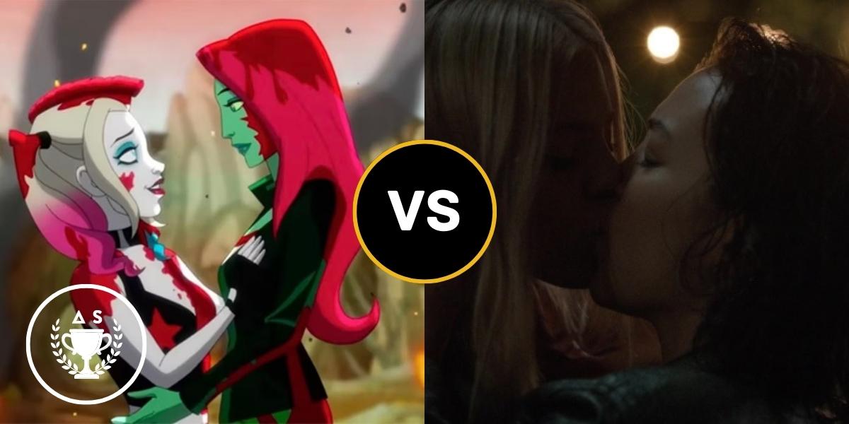 Autostraddle March Madness 2023 - Trope-Y Wives / Round 2 / Harley and Ivy vs. Alicia and Leighton