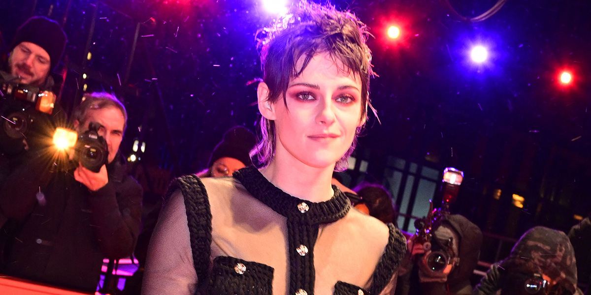 US actress and Berlinale Jury President Kristen Stewart poses on the red carpet as she arrives to attend the award ceremony of the 73rd Berlin International Film Festival Berlinale in Berlin, on February 25, 2023. (Photo by Tobias SCHW
