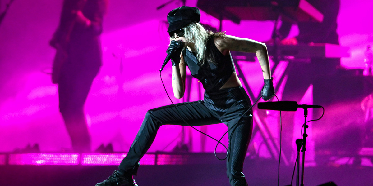 Singer Miley Cyrus performs on stage during day 3 of 'Corona Capital 2022' at Autodromo Hermanos Rodriguez on November 20, 2022 in Mexico City, Mexico.