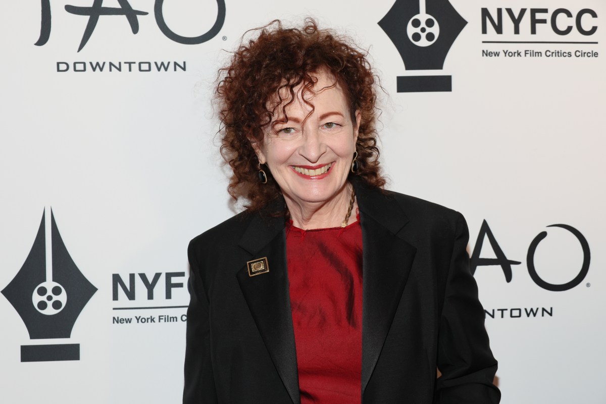 NEW YORK, NEW YORK - JANUARY 04: Nan Goldin attends the 2023 New York Film Critics Circle Awards at TAO Downtown on January 04, 2023 in New York City. 