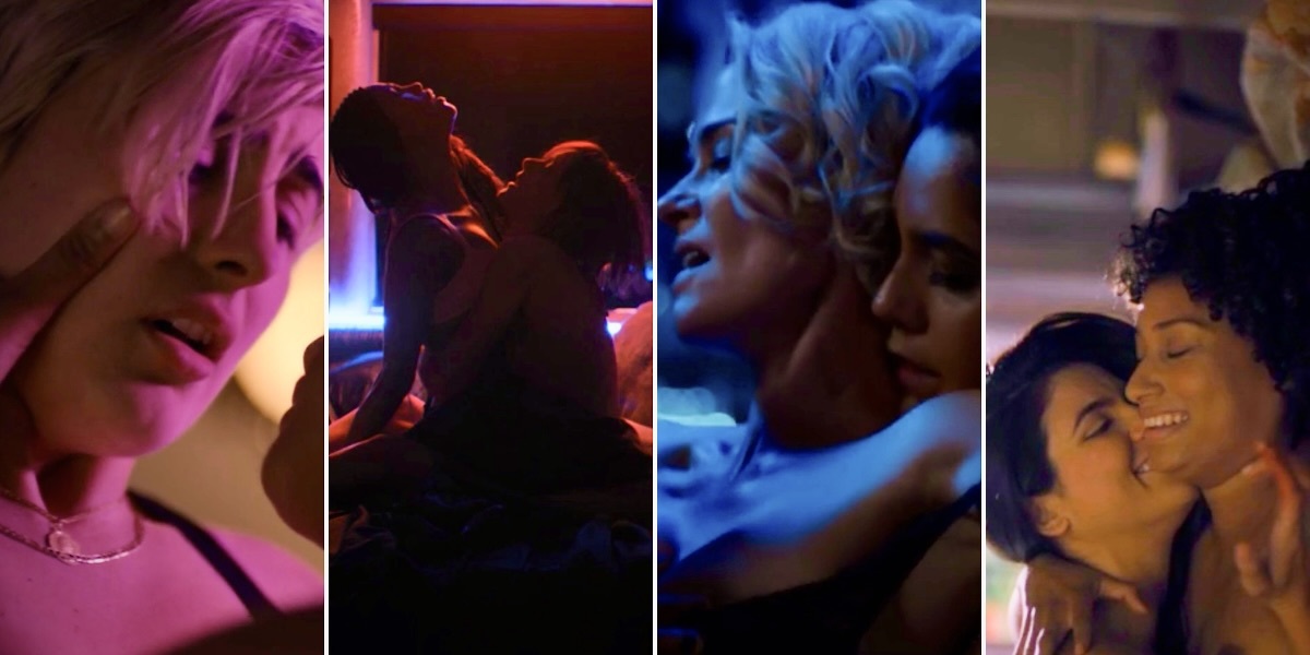 Generation Q sex scenes collage.