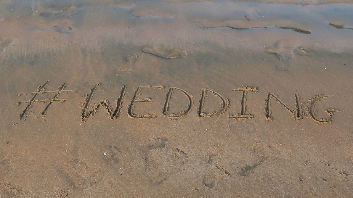 Blush and Bashful: Why Am I So Stressed About a Wedding Hashtag?
